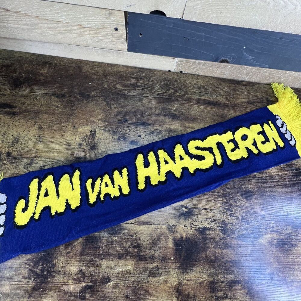 JAN VAN HAASTEREN ELEVEN CITY ICE TOUR NEW YEAR Collectible Scarf 30"